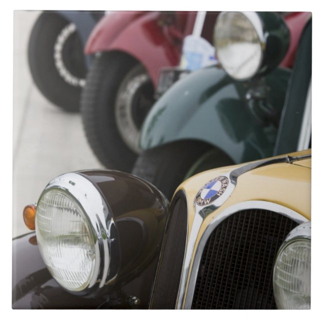 Germany, Bayern-Bavaria, Munich. BMW Welt Car 5 Ceramic Tile (Front)