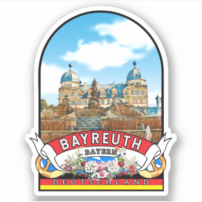 Germany Bayreuth Vintages Sticker (Front)