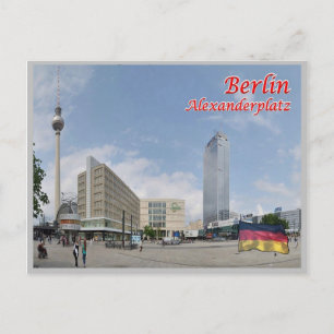 Germany - Berlin - Alexander Square - Postcard