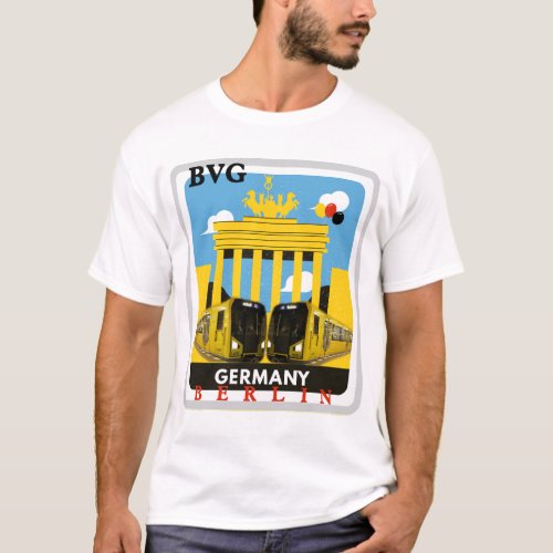 Germany Berlin bvg tshirt 