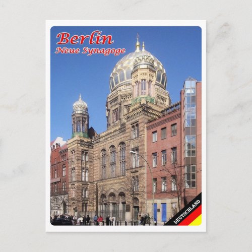 Germany _ Berlin _ Synagogue _ Postcard
