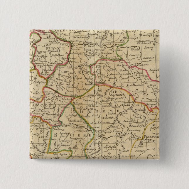 Germany, Bohemia Button (Front)