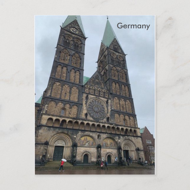 Germany, Bremen Cathedral, Bremen Postcard (Front)