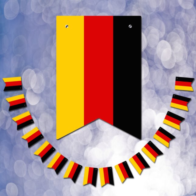 Germany bunting, wedding party banner, German Flag (Creator Uploaded)
