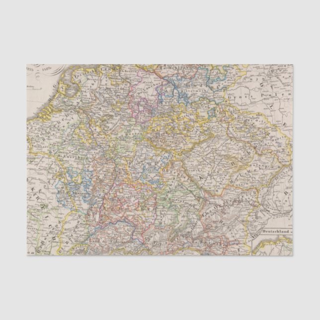 Germany by Rudolf von Habsburg Tissue Paper (Front)