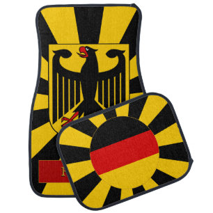 Germany Car Floor Mat & German Flag / Patriots
