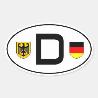 Germany car sticker