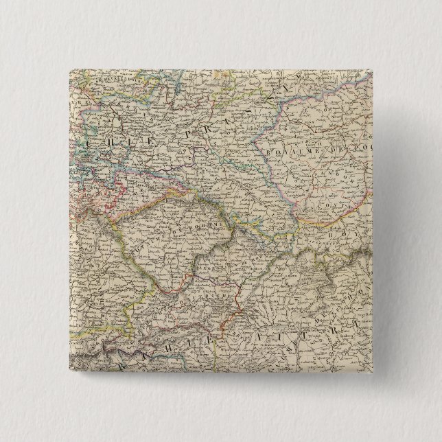 Germany, Central Europe Button (Front)