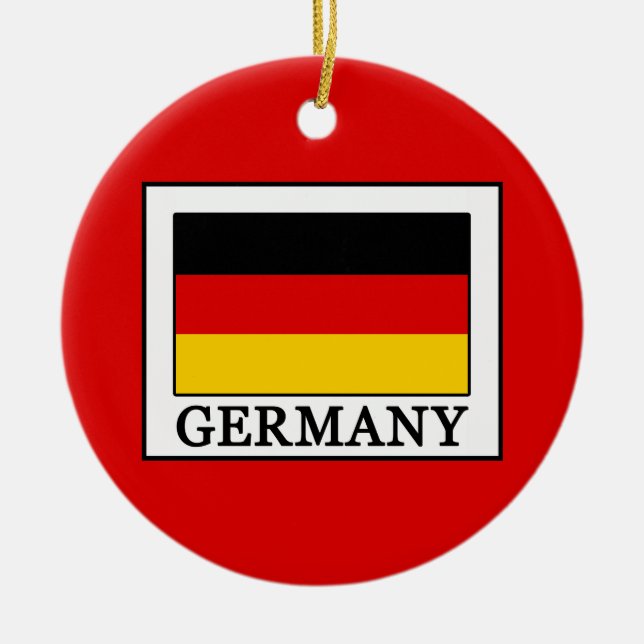 Germany Ceramic Ornament (Front)