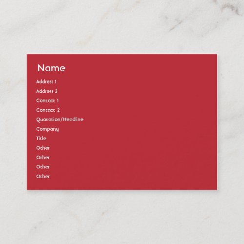 Germany - Chubby Business Card Templates