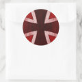 GERMANY CLASSIC ROUND STICKER | Zazzle