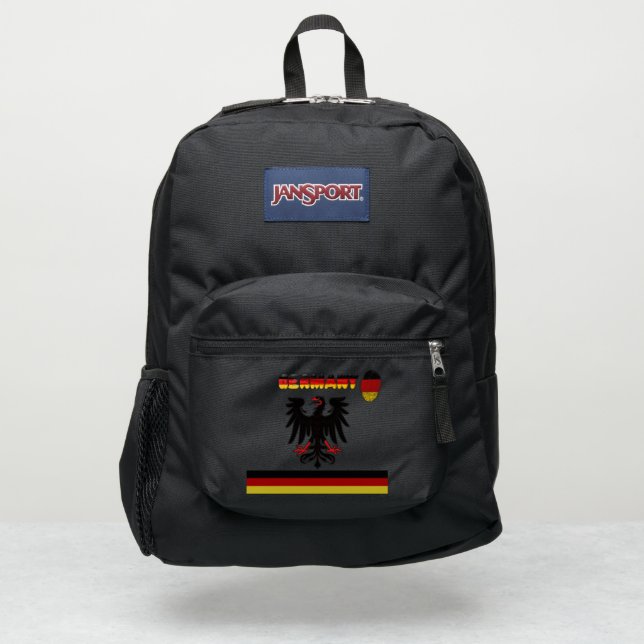 Germany coat of arms JanSport backpack (Front)