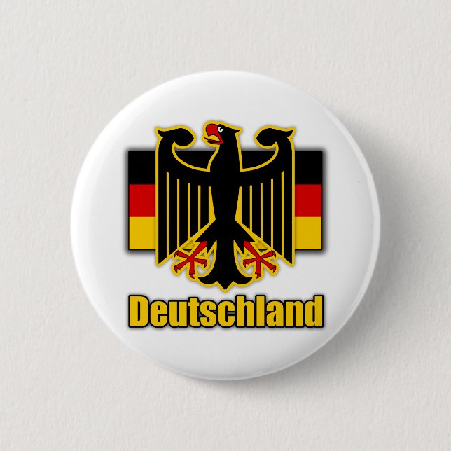 Germany Coat of Arms Pinback Button (Front)
