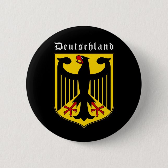 Germany Coat of Arms Pinback Button (Front)