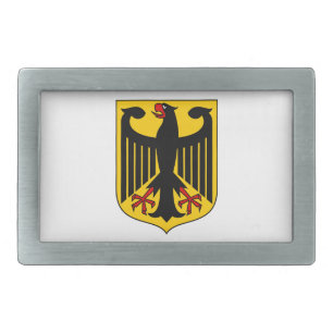 Germany Coat of Arms Rectangular Belt Buckle