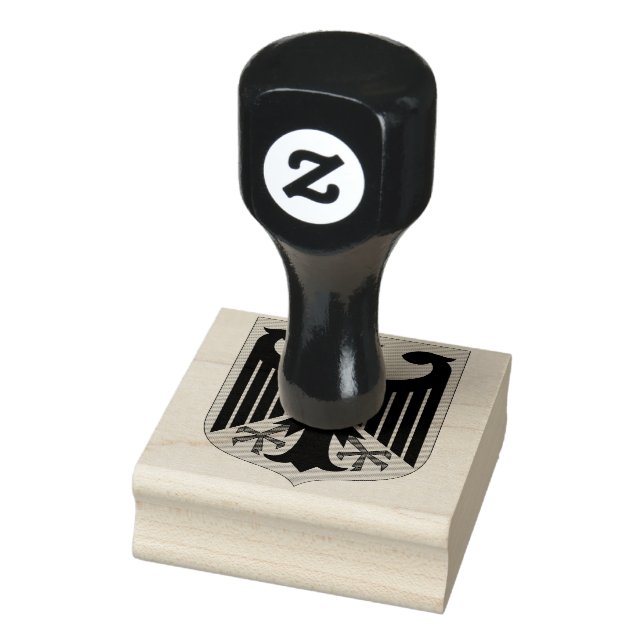 Germany coat of arms rubber stamp (Stamp)