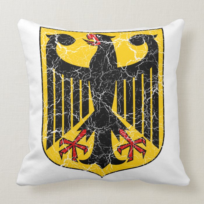 Germany Coat Of Arms Throw Pillows
