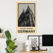 Germany Cologne Cathedral Poster (Home Office)