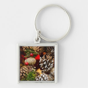 Germany, Cologne. Cologne Cathedral Christmas Keychain