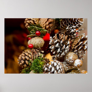 Germany, Cologne. Cologne Cathedral Christmas Poster