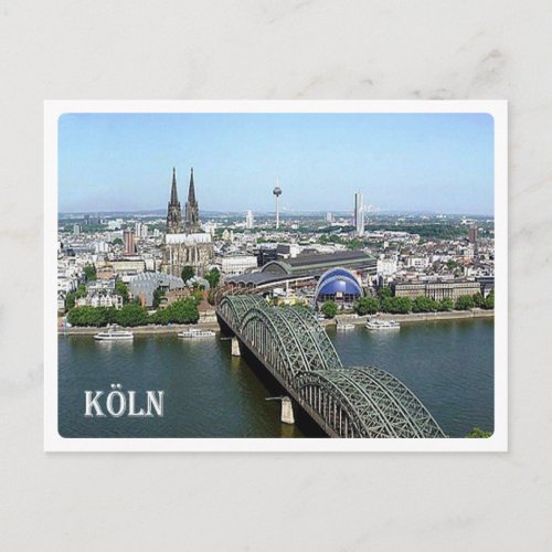 Germany _ Cologne  _ Koln _ Postcard