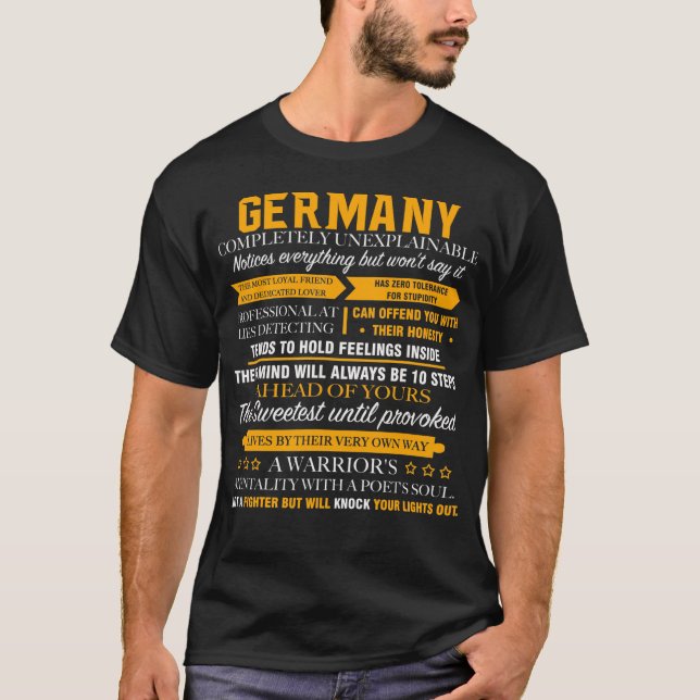 GERMANY completely unexplainable T-Shirt (Front)