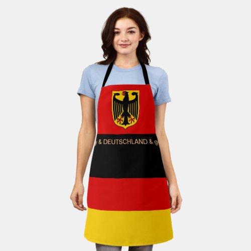 Germany Cooking German Flag Chefs kitchen Apron