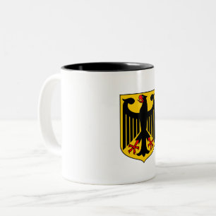 Germany country coat arms symbol emblem eagle Two-Tone coffee mug