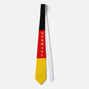 Germany customize flag tie