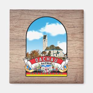 Germany Dachau Vintage souvenir Magnet