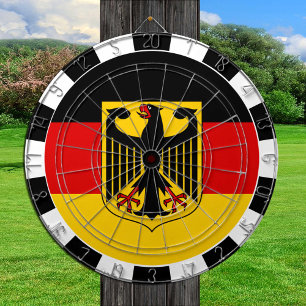 Germany Dartboard, game board, German Flag Dart Board