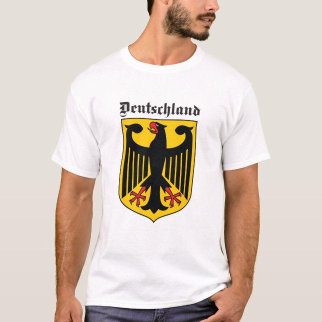 Germany/Deutschland Coat of Arms T-Shirt (Front)