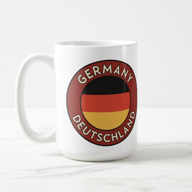 Germany, deutschland coffee mug (Left)