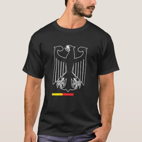 Germany Deutschland Eagle Bird German Ger Country T_Shirt