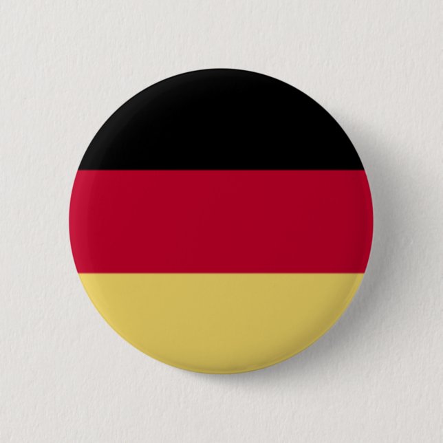 Germany & Deutschland Flag T-Shirts & More! Pinback Button (Front)