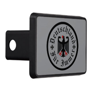 Germany/Deutschland Forever/black eagle/iron cross Hitch Cover