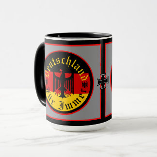 Germany/Deutschland Forever/black eagle/iron cross Mug