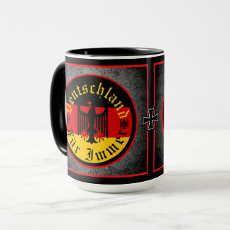 Germany/Deutschland Forever/black eagle/iron cross Mug