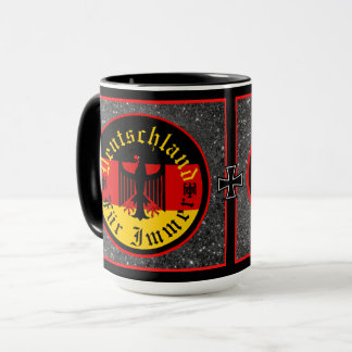 Germany/Deutschland Forever/black eagle/iron cross Mug