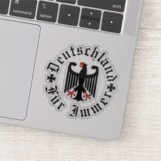 Germany/Deutschland Forever/black eagle/iron cross Sticker
