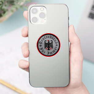 Germany/Deutschland Forever/black eagle/iron cross Sticker