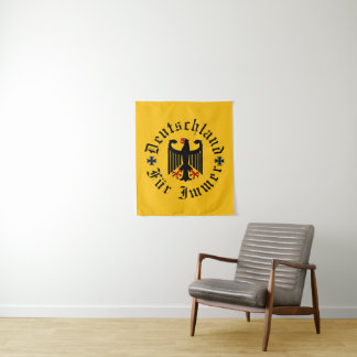 Germany/Deutschland Forever/black eagle/iron cross Tapestry
