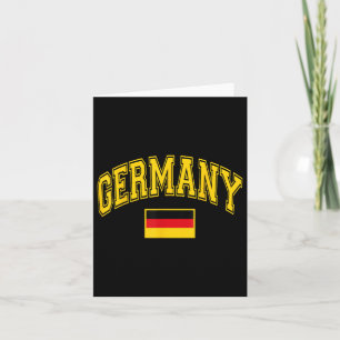 Germany Deutschland German Flag Graphic Card