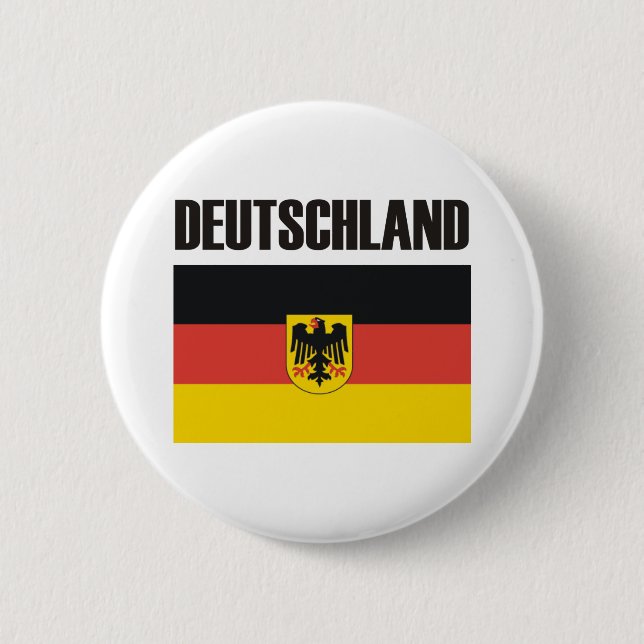 Germany Deutschland Products & Designs! Button (Front)