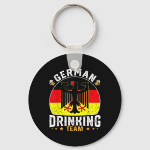 Germany Drinking Team Beer Festival Men Women Keychain