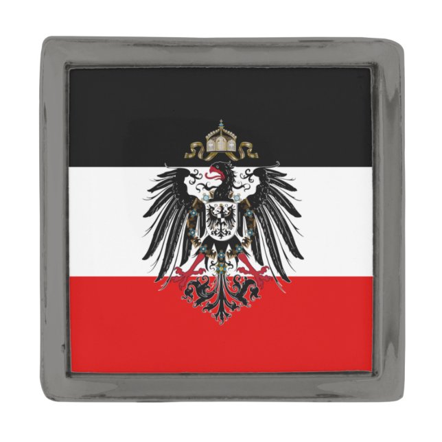 Germany Eagle Vintage Gunmetal Finish Lapel Pin (Front)