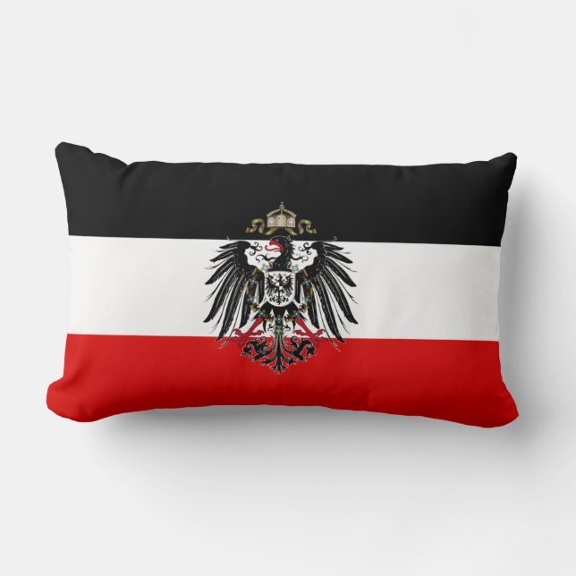 Germany Eagle Vintage Lumbar Pillow (Front)
