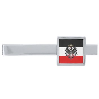 Germany Eagle Vintage Silver Finish Tie Bar by GrooveMaster at Zazzle
