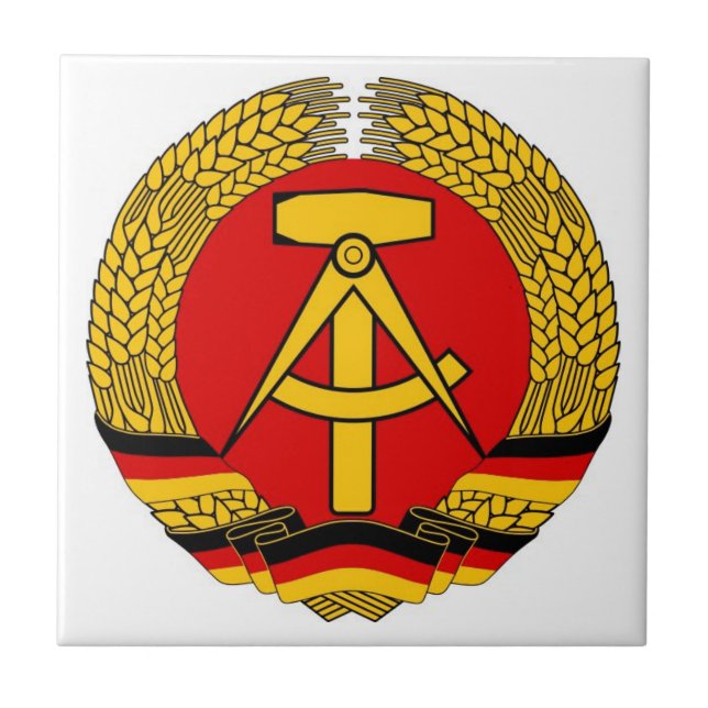 Germany- East Germany Ceramic Tile (Front)