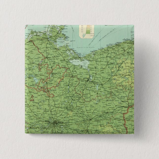 Germany eastern section button (Front)